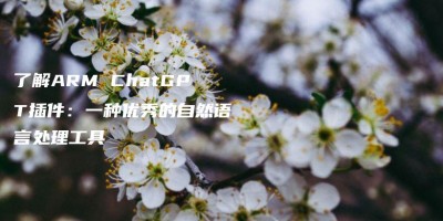 了解ARM ChatGPT插件:一种优秀的自然语言处理工具 了解ARM ChatGPT插件:一种优秀的自然语言处理工具