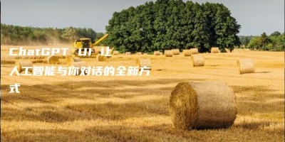 ChatGPT UI 让人工智能与你对话的全新方式 ChatGPT UI 让人工智能与你对话的全新方式