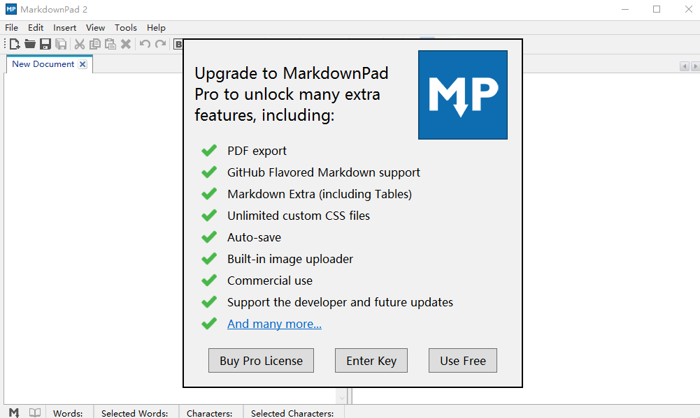 markdown下载、安装、破解、汉化与常用语法插图2