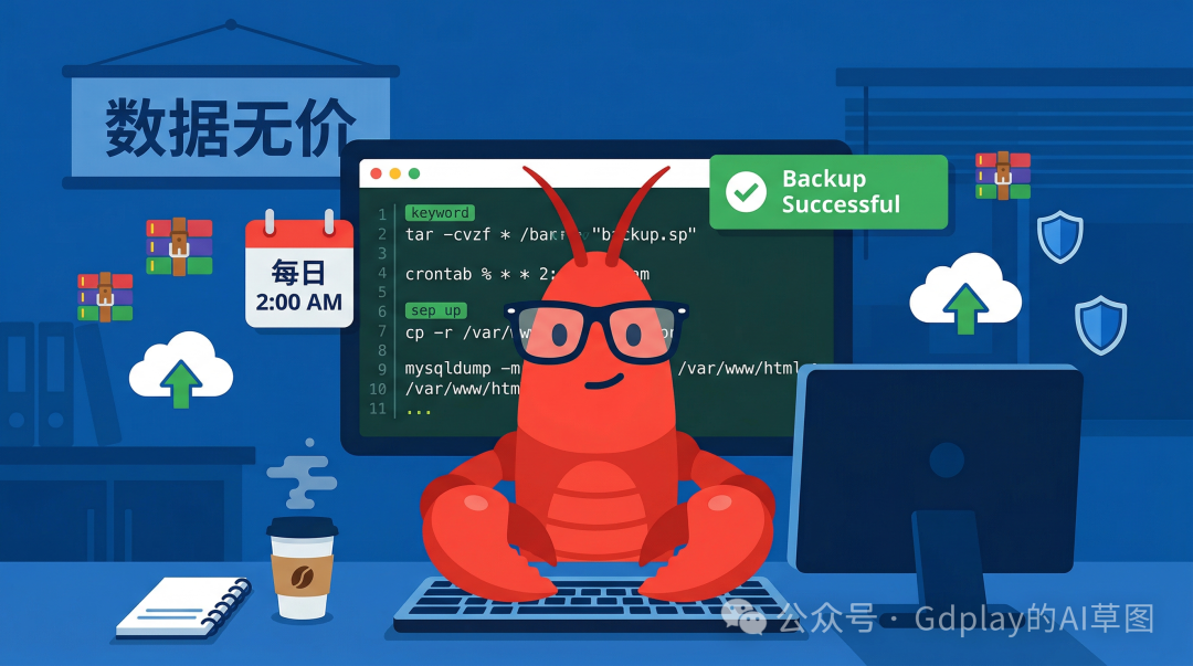 云端部署OpenClaw 版本升级翻车实录：所有数据全没了，这真是咸的笑话插图1