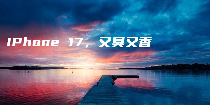 iPhone 17，又臭又香插图