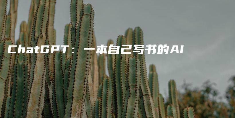 ChatGPT：一本自己写书的AI插图