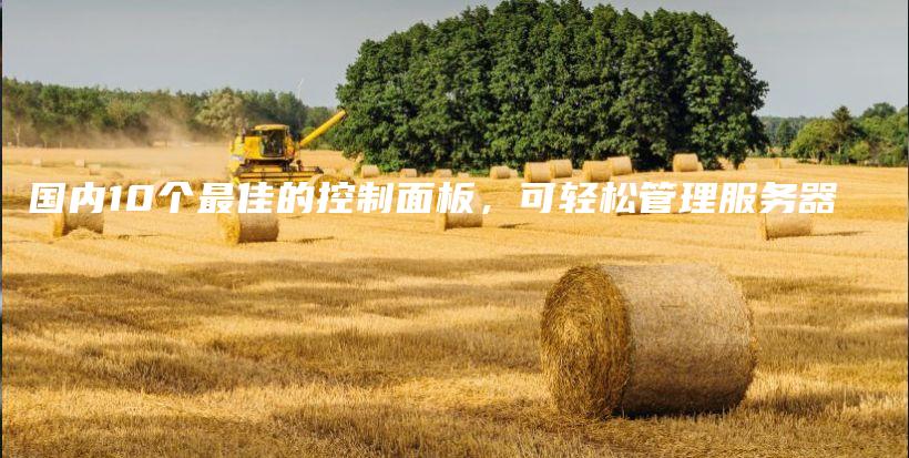 国内10个最佳的控制面板,可轻松管理服务器插图 国内10个最佳的控制面板,可轻松管理服务器插图
