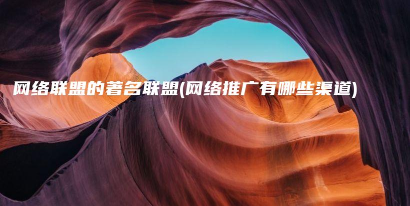 网络联盟的著名联盟(网络推广有哪些渠道)插图